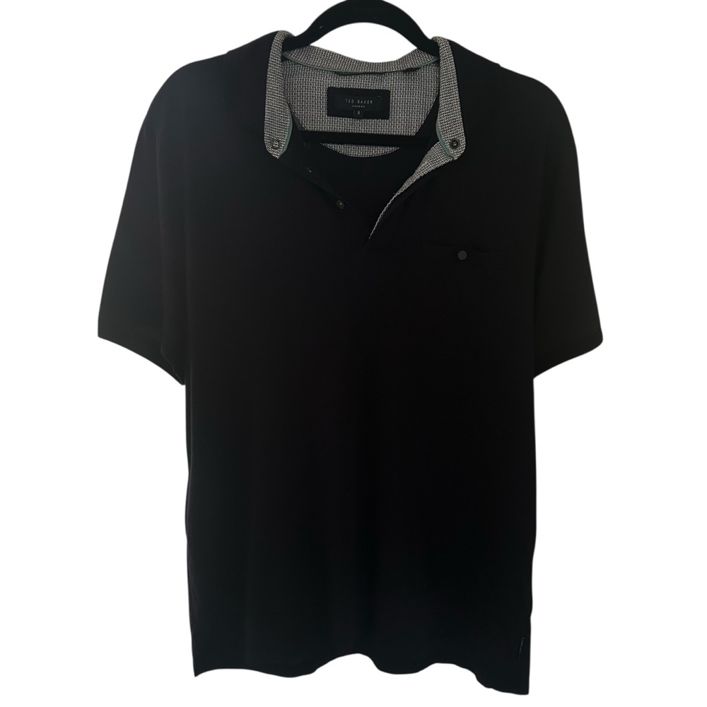 Ted Baker Polo Short Sleeve Shirt Size Medium to Large